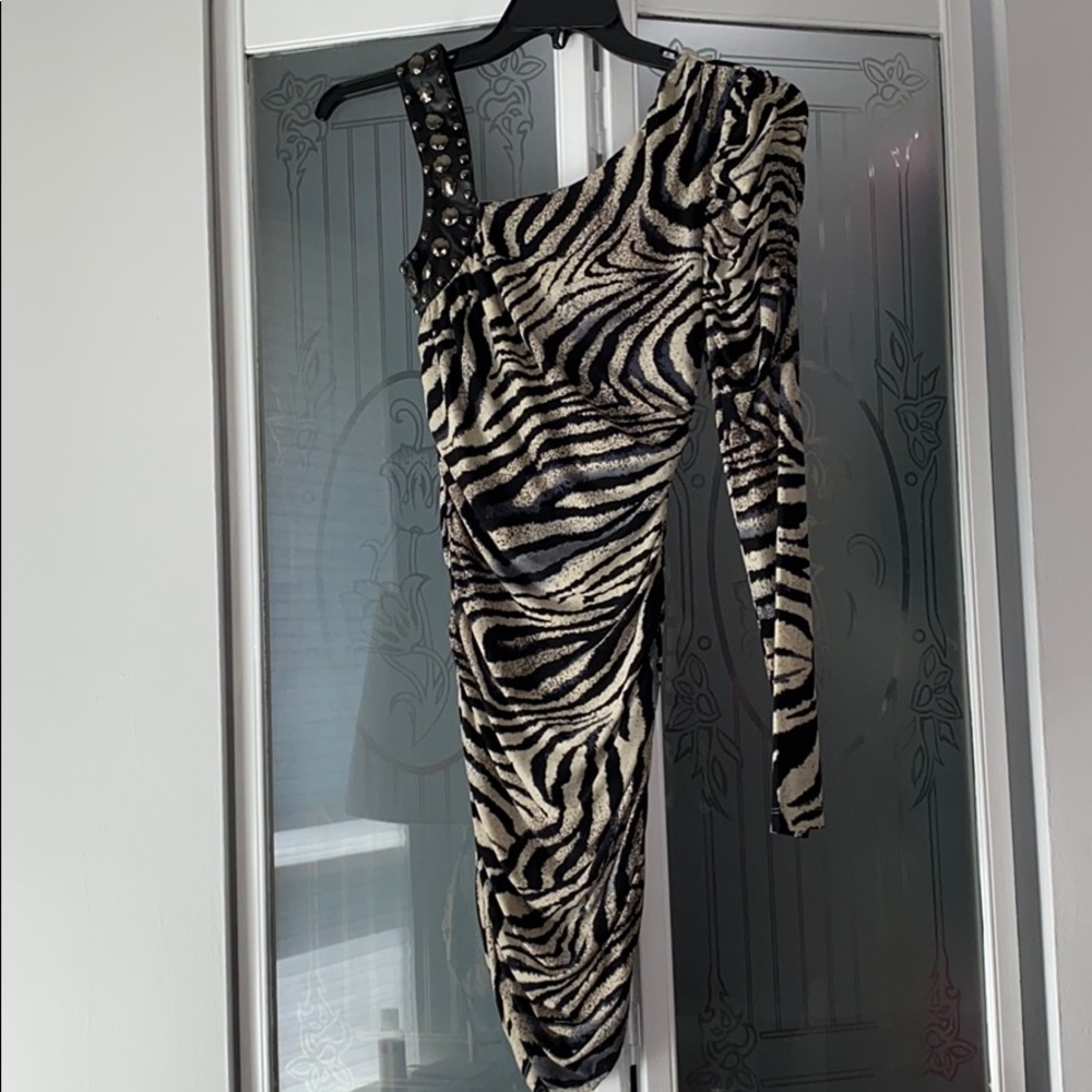 NWOT⭐️Zebra print dress